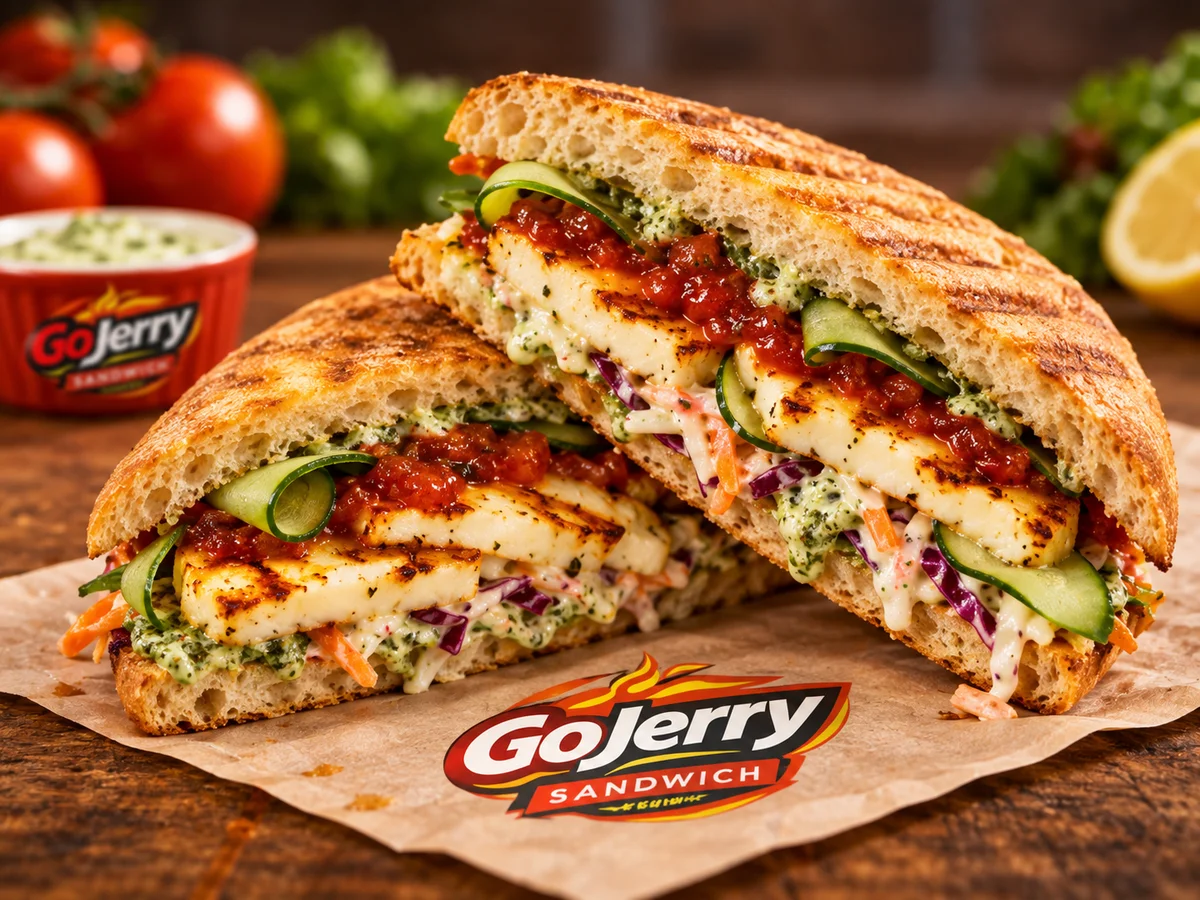 Garden Halloumi Crunch